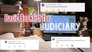 Booklist for JUDICIARY exam📚Books I used to follow 🎯books judiciaryaspirants [upl. by Ynned]