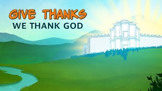 Give Thanks 3 … We Thank God  Kids Bible Lesson [upl. by Lehcor]