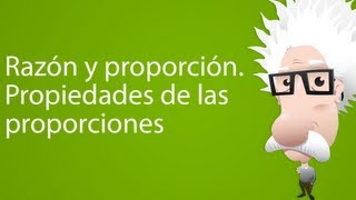 Razón y proporción Propiedades de las proporciones [upl. by Acirred257]