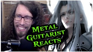 Pro Metal Guitarist REACTS One Winged Angel Advent Children [upl. by Concoff]