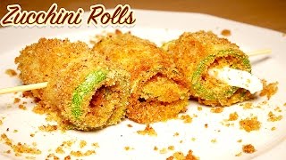 Involtini di Zucchine Al Forno Con Mozzarella Video 4K Ricetta Veloce  Stuffed Zucchini Rolls [upl. by Nnylimaj308]