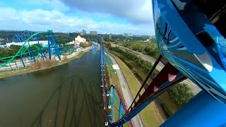 Mako  SeaWorld Orlando  Bolliger amp Mabillard  Onride  POV [upl. by Adlai]