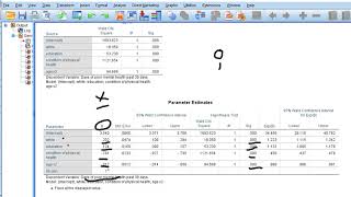 Poisson versus negative binomial regression in SPSS 2018 [upl. by Leese]