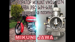 Mikuni vm26 on jawa 638634 [upl. by Nossyla937]