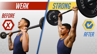 How To Get A Stronger Overhead Press FIX THIS [upl. by Burtis]