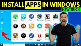 How to Download and Install PlayStore Apps on PC  Original Full Google Play Store on window [upl. by Ruon]