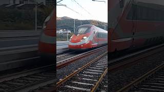 Bellissimo invio ETR 40053 FR in transito a Vaiano frecciarossa JacTrain24 [upl. by Notnef]