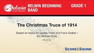 The Christmas Truce of 1914 arr Michael Story  Score amp Sound [upl. by Farra]