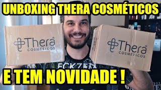 UNBOXING THERA COSMÉTICOS  Tem Novidade [upl. by Ahsil]