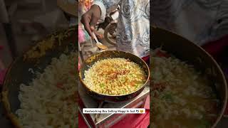 Hardworking Boy Selling Maggi In Just ₹5 😍 maggirecipes maggirecipe [upl. by Yajeet]