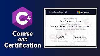 Free Foundational C Certification from Microsoft – Full Course [upl. by Ecnarepmet119]