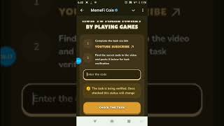 Memefi video code today  HOW TO MAKE MONEY BY PLAYING GAMES memefi codefi memecoin investmen [upl. by Arehs777]