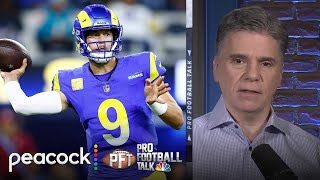 Los Angeles Rams should seek to develop a franchise QB  Pro Football Talk  NFL on NBC [upl. by Raimundo619]