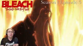 Yamamoto Turn Up The Heart Bleach Thousand Year Blood War Season 1 Episode 5 Reaction [upl. by Ardyaf]