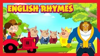 English Rhymes  Animated English Poems For Kids  Rhymes For Children [upl. by Eanil]