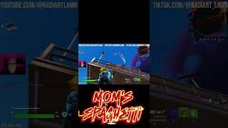 Fortnite Taking out Moms Spaghetti fortnite fortniteclips shorts [upl. by Ainav62]