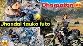 MARERA DHORPATAN AAIPUGEYO😰SOCHE JASTO SAJILO CHAI XAINA😓DOLPA RIDE DAY2❤️ [upl. by Raines]