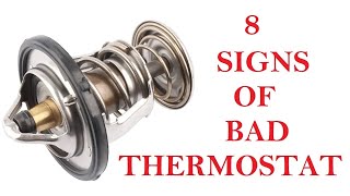 8 SIGNS OF BAD OR FAILING THERMOSTAT [upl. by Yltnerb783]