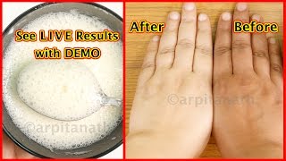 15 Minutes Skin Whitening Foaming Facial Bleach  Get Fairer amp Tighter Skin  100 Natural [upl. by Ayojal]