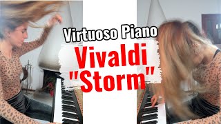 Vivaldi quotStormquot for Virtuoso Piano by AyseDeniz  Sheet Music Out [upl. by Ayaet]