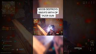 NOOB DESTROYS SWEATS WITH OP TAZER GUN modernwarfare callofduty cod warzone gaming shorts [upl. by Anuahsal370]