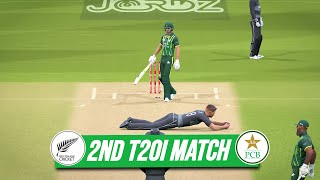 Pakistan Vs New Zealand 2nd T20i Match 2024  Cricket 24 [upl. by Ryder]