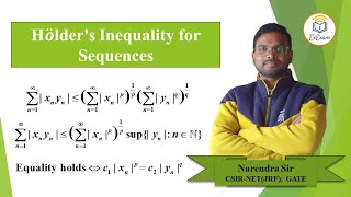 Holders Inequality for Sequence [upl. by Panther]