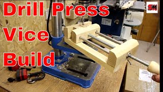 DIY Large Drill Press Vice BuildMake A Drill Press Vice [upl. by Acinok]