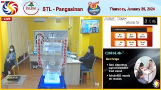 STL Pangasinan result today 3rd draw Live January 25 2024 [upl. by Brose]