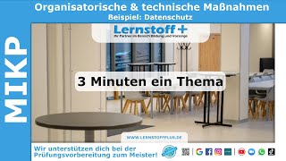 Industriemeister  Logistikmeister  MIKP  Organisatorische und technische Maßnahmen [upl. by Melnick]