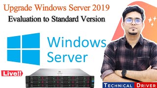 Convert Windows Server Evaluation to Standard  Upgrade Windows Server Evaluation to Full Version ✅ [upl. by Serena]