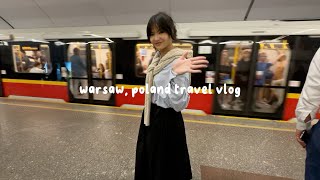 warsaw poland vlog first time in poland  TIFFANY LAI [upl. by Madden]