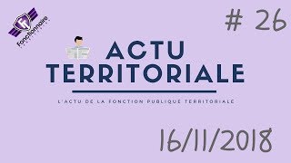 ACTU TERRITORIALE 26  16112018 [upl. by Evin]