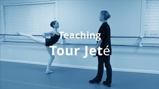 Teaching Tour Jeté [upl. by Ahseikal]