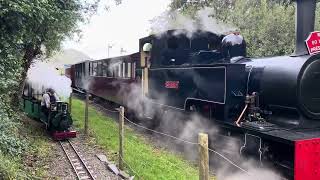 Porthmadog Woodland Railway Visit 14th  15th Sept 2024 [upl. by Annahsor]