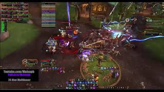 40m Horde Raid walks into Multiboxer Malseph BFA [upl. by Culhert712]