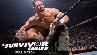 FULL MATCH  Team Cena vs Team Big Show  5on5 Elimination Match Survivor Series 2006 [upl. by Llireva]