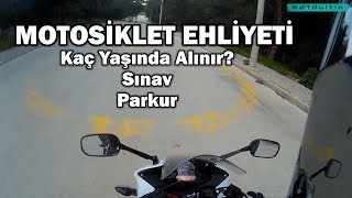 Motosiklet Ehliyeti  A1A2  Parkur  Motolitik [upl. by Acinorev363]