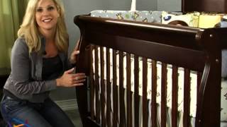 DaVinci Kalani 4 in 1 Convertible Sleigh Crib Collection  Product Review Video [upl. by Tuesday]