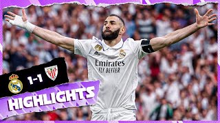 Real Madrid 11 Athletic Club  HIGHLIGHTS  LaLiga 202223 [upl. by Wolsniw]