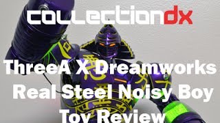 ThreeA X Dreamworks Real Steel Noisy Boy review  CollectionDX [upl. by Danice]