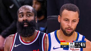 Warriors vs Clippers 😱 CRAZY ENDING  FINAL 2 MINUTES 🔥 [upl. by Eiffub]