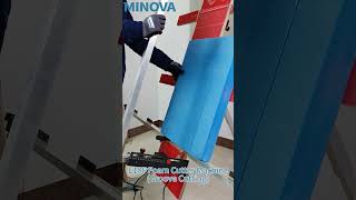 MINOVA E10F Foam Cutter Machine Groove Cutting asmr tools hotwire foam [upl. by Latham]