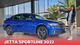 JETTA Sportline 2022 Azul rising Popular por exitoso [upl. by Atilrep]