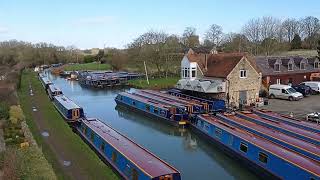 Heyford Wharf Canal And Railway Station [upl. by Yacov696]