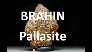 METEORITES360°  Pallasite BRAHIN from Belarus 53kg [upl. by Alesiram]