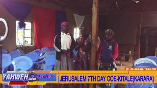 EVENING KIGOOCO AT KITALE KARARA JERUSALEM 7TH DAY CHURCH OF GOD ELOHIM [upl. by Ahsiat]