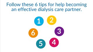 6 Tips for Dialysis Care Partners [upl. by Symon96]