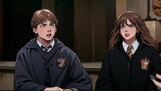 Harry Potter Anime  Rons Slug Spell Backfires [upl. by Avaria]