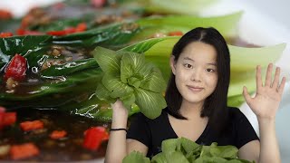 How to Cook Bok Choy with Oyster Sauce Mix  Best Blanched Bok Choy Recipe [upl. by Nnaaras]